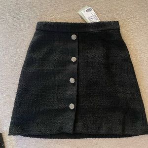 Black Midi Skirt